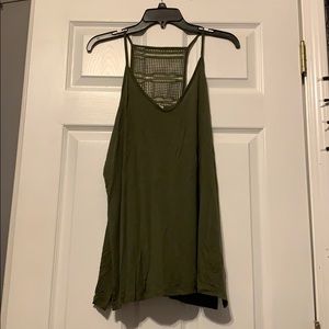 Old Navy olive spaghetti strap